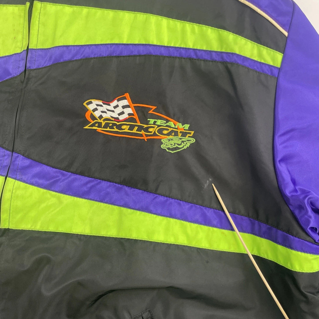 Vintage Arctic Cat ZL Snowmobile Racing Jacket Size 3XL