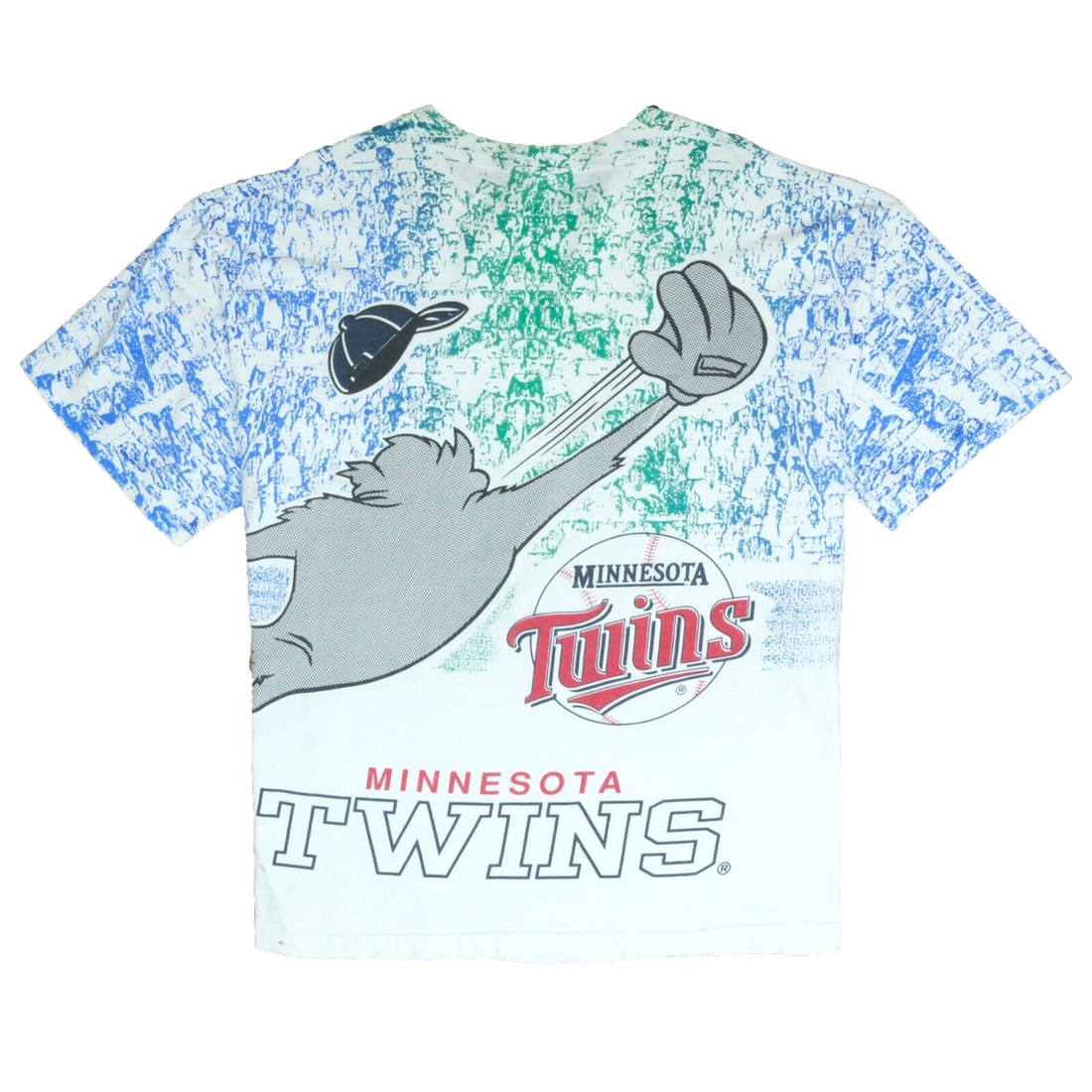 Vintage 90's White Sox Baseball Taz Looney Tunes T Shirt 