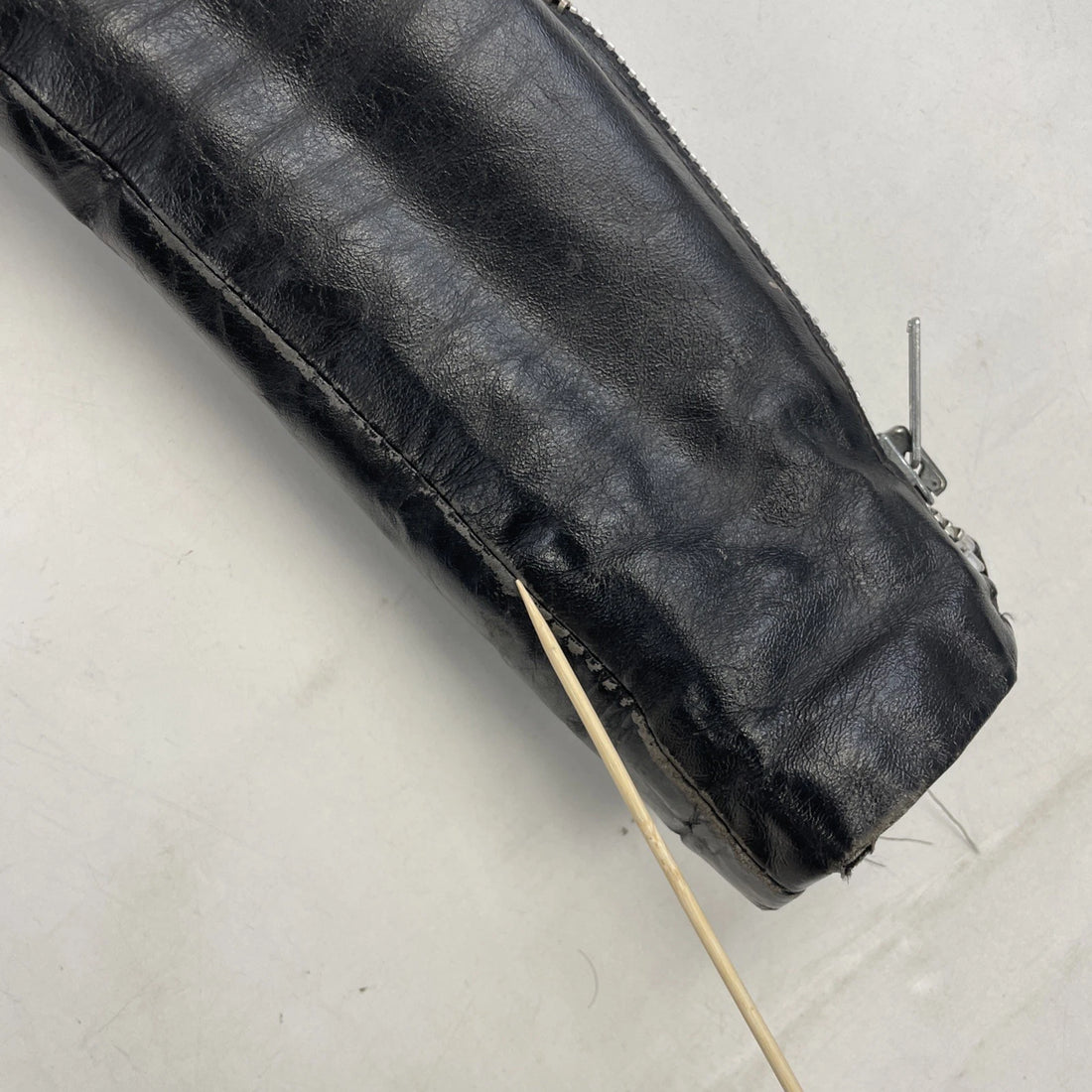 Albert Classic Leather Motorcycle Jacket Size Small