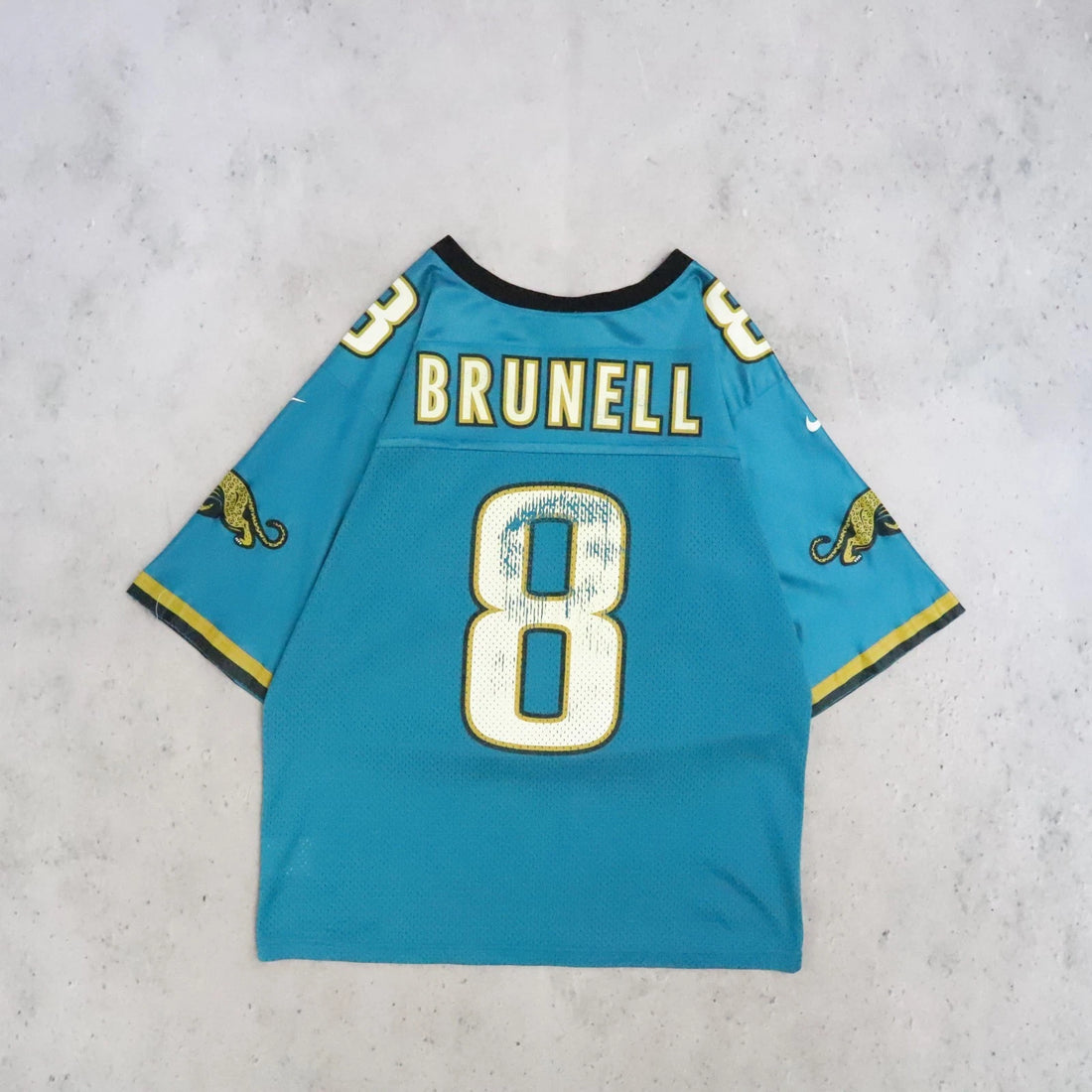 Vintage Jacksonville Jaguars Mark Brunell Nike Jersey Size Medium NFL