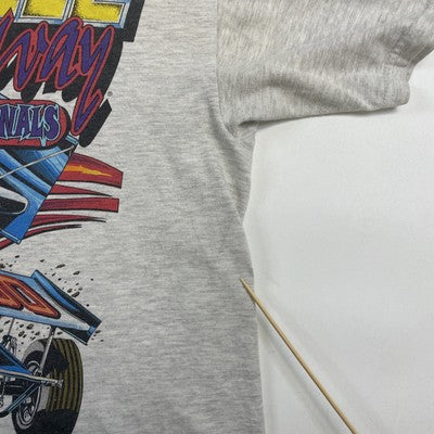Vintage Knoxville Raceway 40 Years T-Shirt Size Large Racing