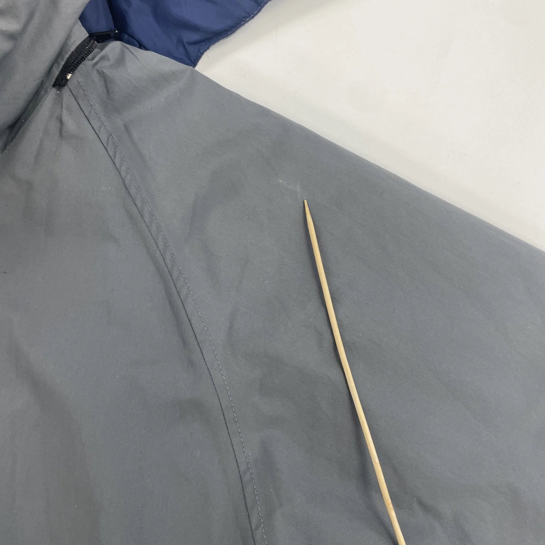 Vintage Eddie Bauer Parka Coat Jacket Size Large Tall Gray Insulated