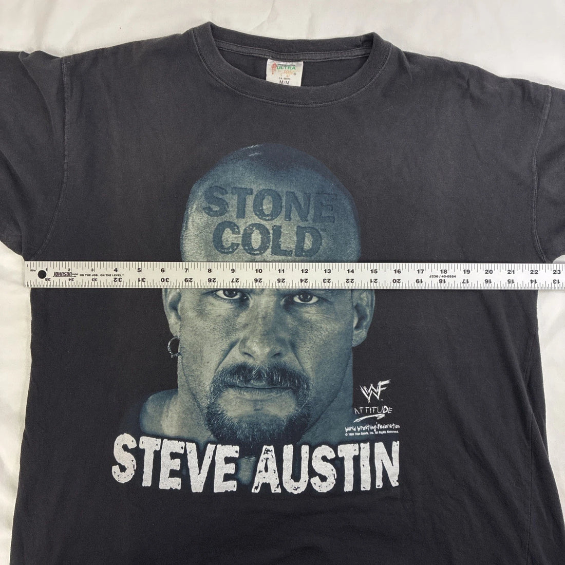 Vintage Stone Cold Attitude Era Wrestling T-Shirt Size Medium 1998 WWF WWE