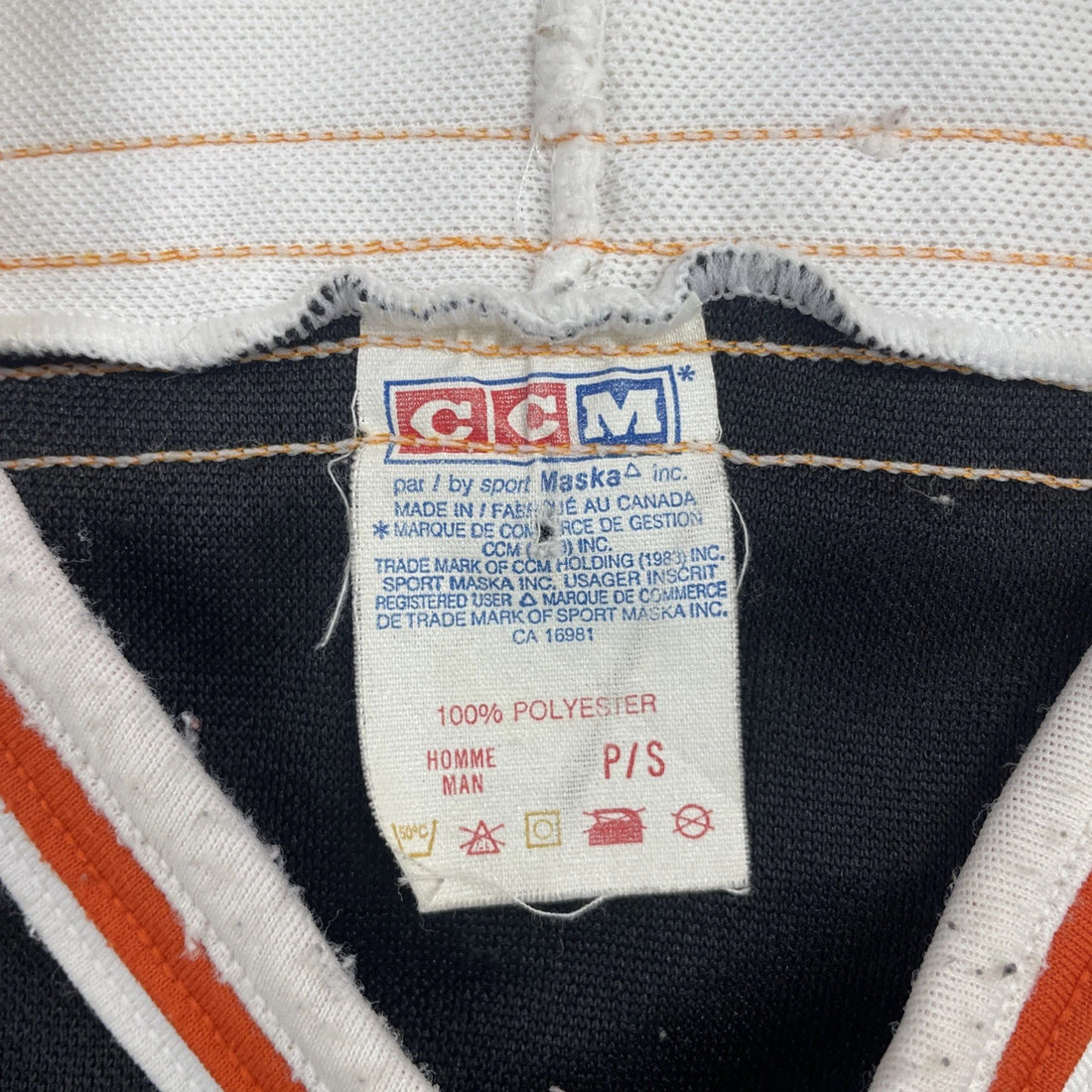 Vintage NHL All Star CCM Hockey Jersey Size Small 1993 90s
