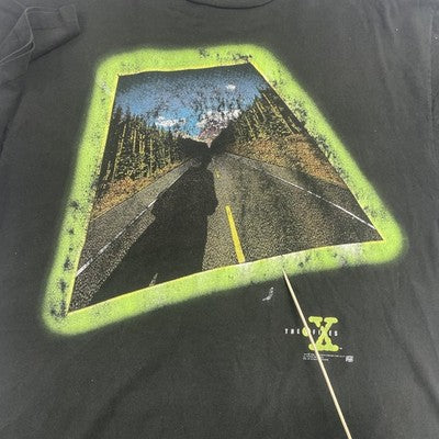 Vintage X-Files T-Shirt Size XL TV Show Promo 1994 90s