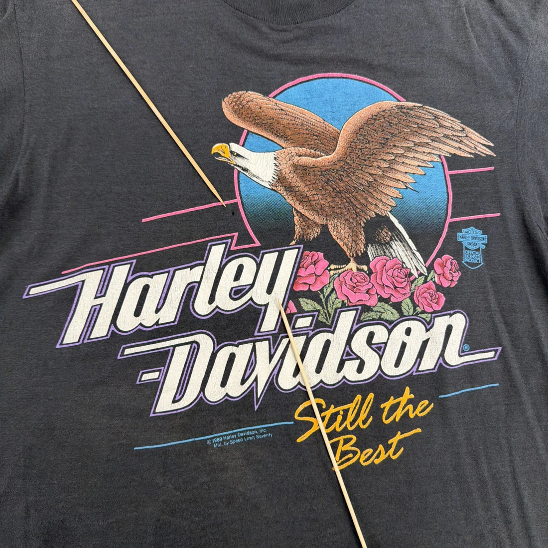 Vintage Harley Davidson Motorcycles Still The Best Eagle T-Shirt Large 80s 1989