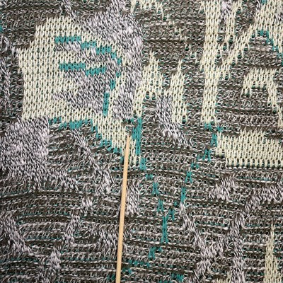 Vintage Essentiels Issy Crewneck Sweater Size XL Pattern