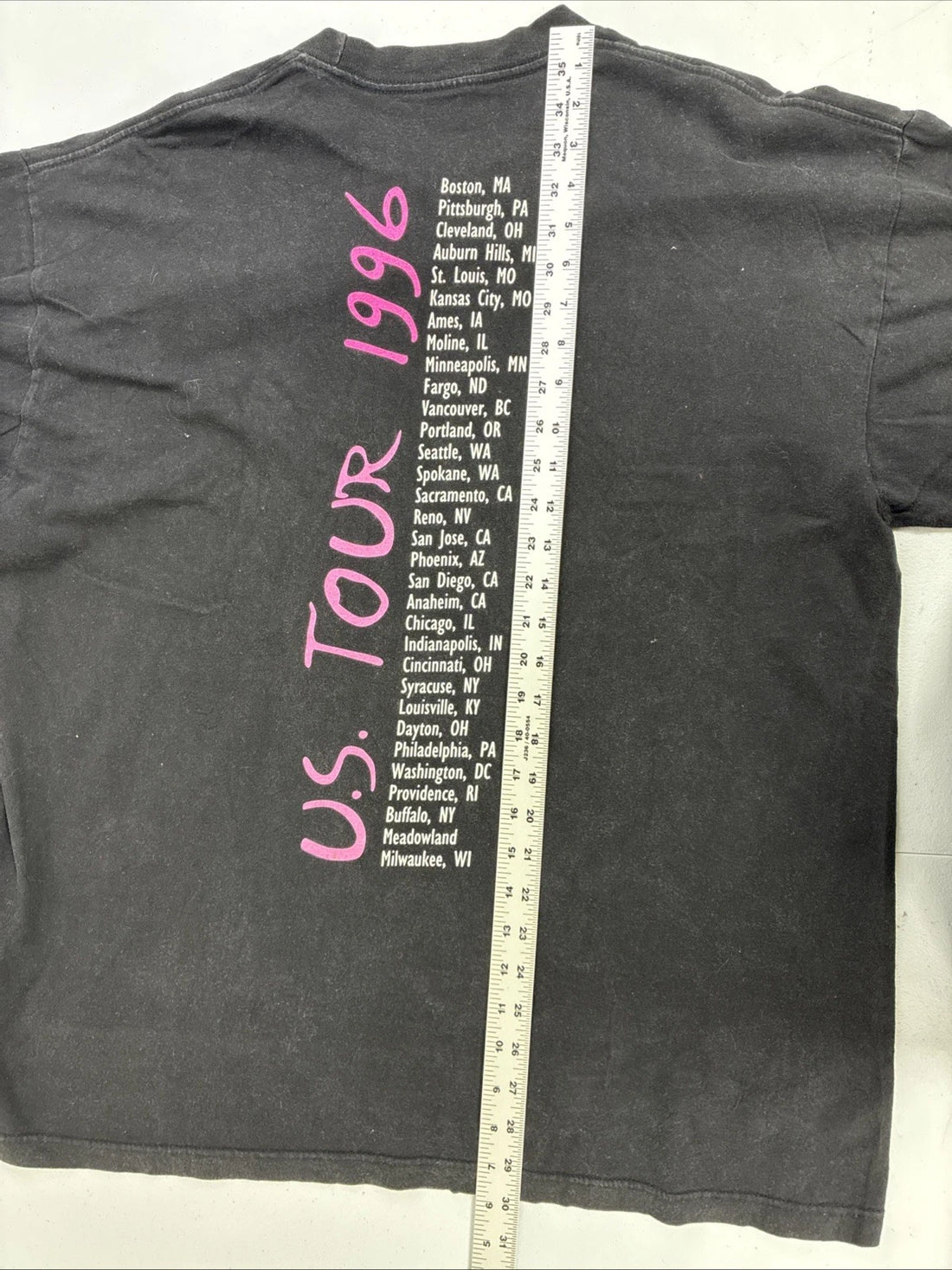 Vintage Neil Diamond US Tour T-Shirt Size XL 1996 90s Music