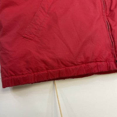 Vintage Polo Ralph Lauren Bomber Jacket Size Medium Red Down Insulated