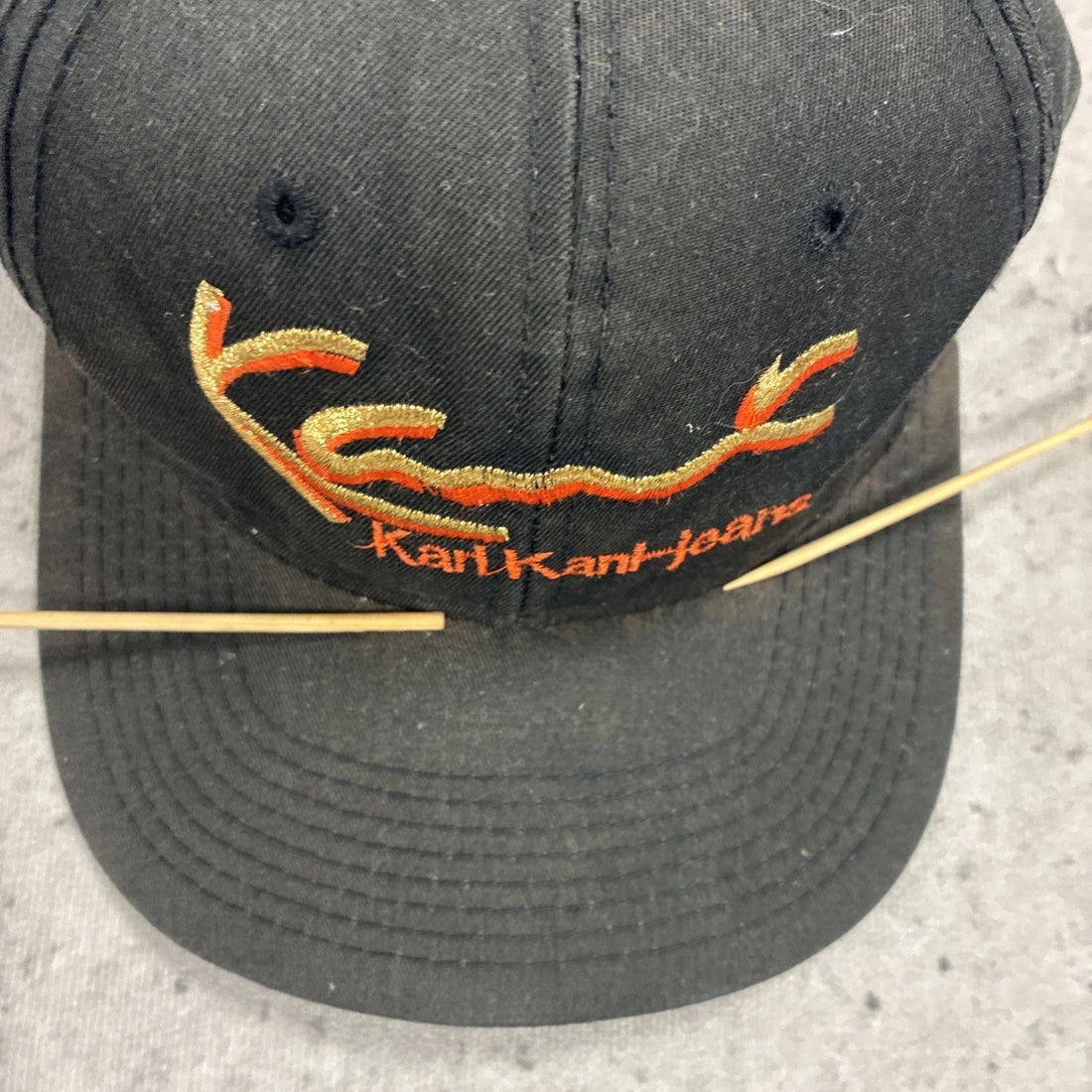 Vintage Karl Kani Jeans Signature Snapback Hat OSFA Y2K
