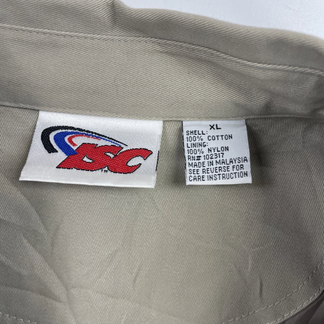 Vintage Daytona International Speedway Racing Harrington Bomber Jacket Size XL