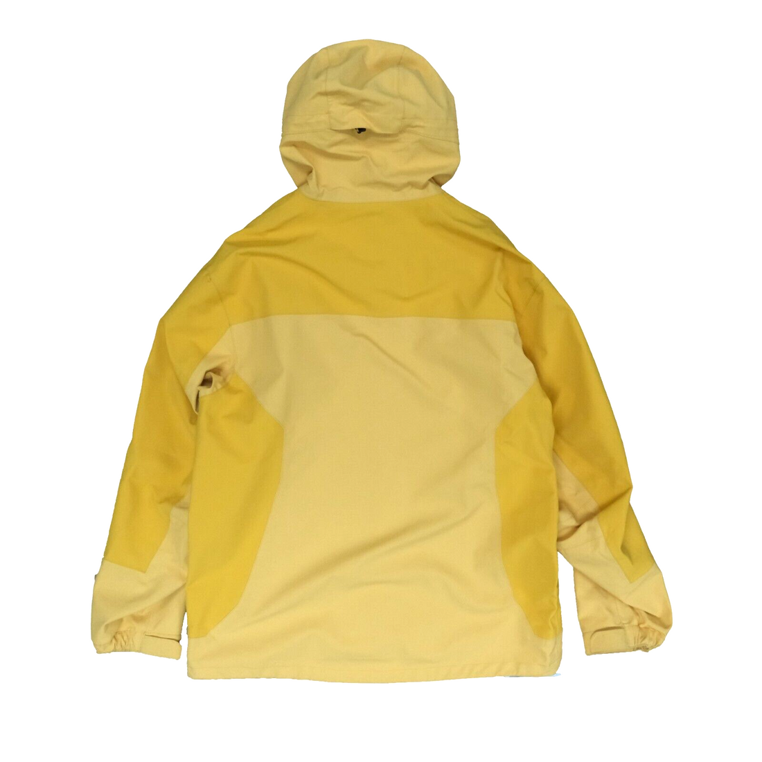Vintage Cabelas Windbreaker Light Rain Jacket Size XL Yellow Dry Plus