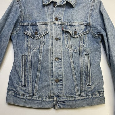 Vintage Levi's Denim Trucker Jacket Size 38R 70506 0214