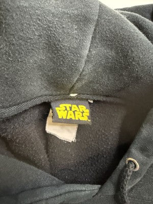 Vintage Star Wars Sweatshirt Pull Over Hoodie Size Large Movie Promo