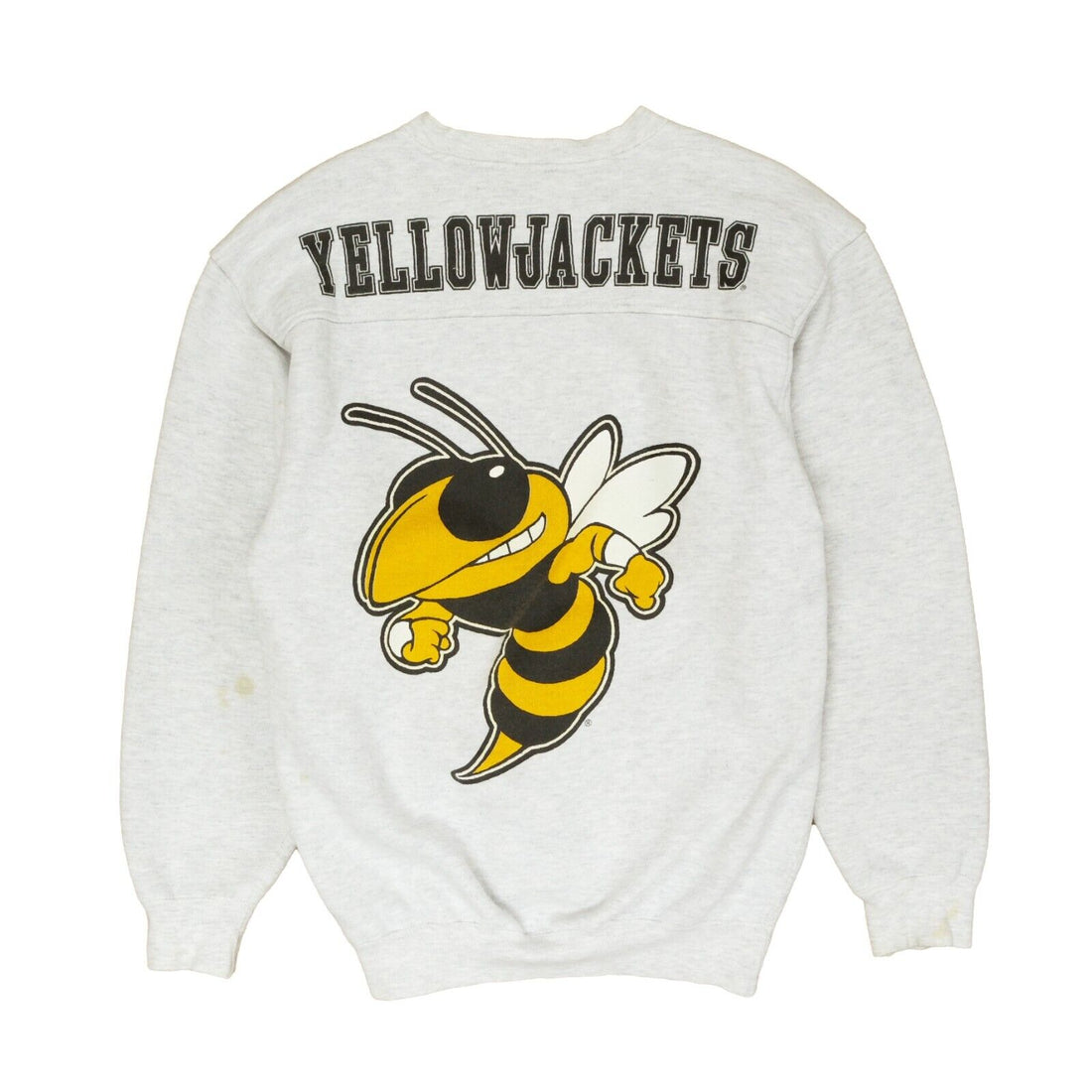 Vintage Georgia Tech Yellow Jackets Galt Sand Sweatshirt Size Small 90s NCAA