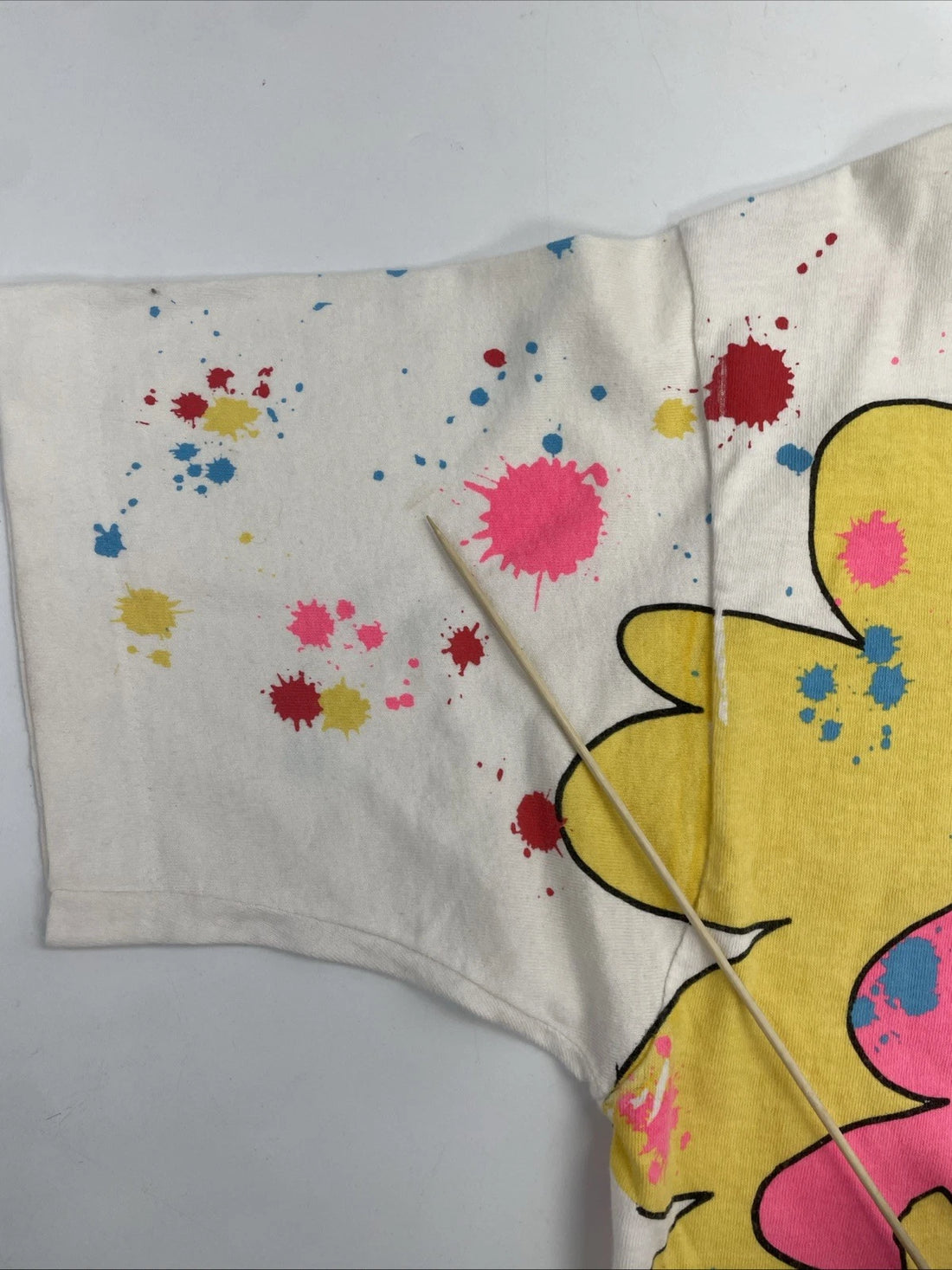 Vintage Mickey Mouse Paint Disney T-Shirt One Size Fits All Over Print