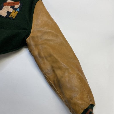 Vintage Fallon McElligott Wool Varsity Jacket Size Large Advertising 80s