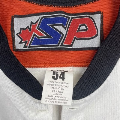 Buffalo State Bengals Cox Authentic Hockey Jersey Size 54 Fight Strap