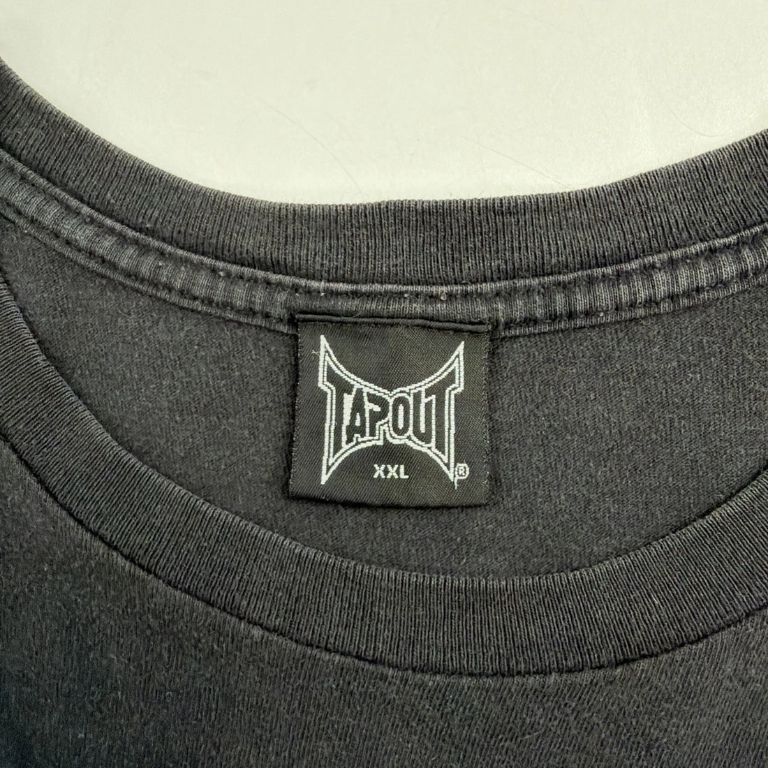 Vintage Tapout Devil T-Shirt Size 2XL Double Sided