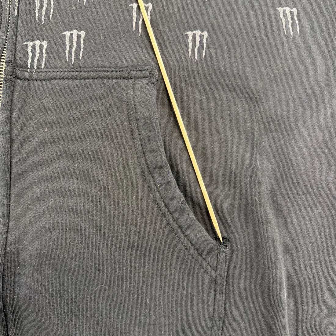 Monster Energy Full Zip Sweatshirt Hoodie Size XL