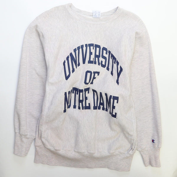 USED】90's Champion Reverse Weave NOTREDAME | VINTAGE