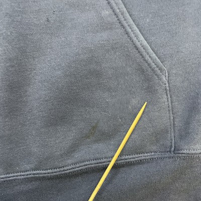 Vintage Carhartt Sweatshirt Hoodie Size Large Blue