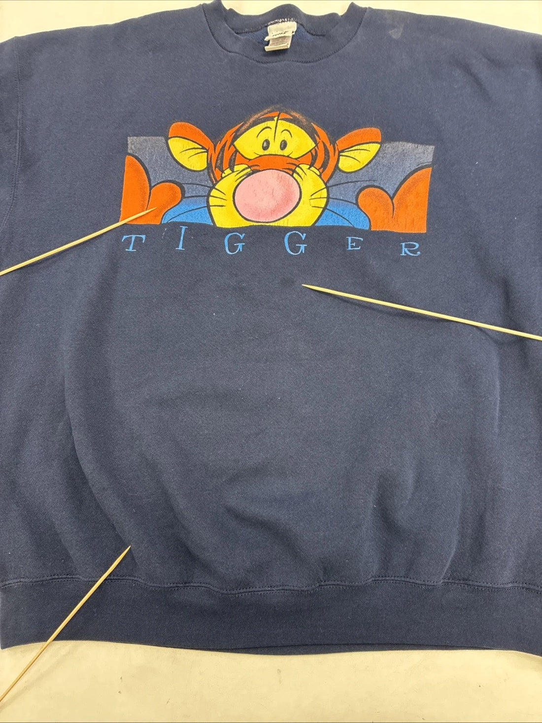 Vintage Tigger Winnie The Pooh Disney Crewneck Sweatshirt Size 2XL