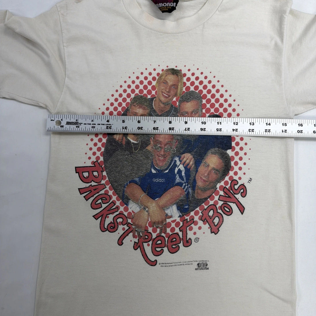 Vintage Backstreet Boys Artimonde T-Shirt Size Small