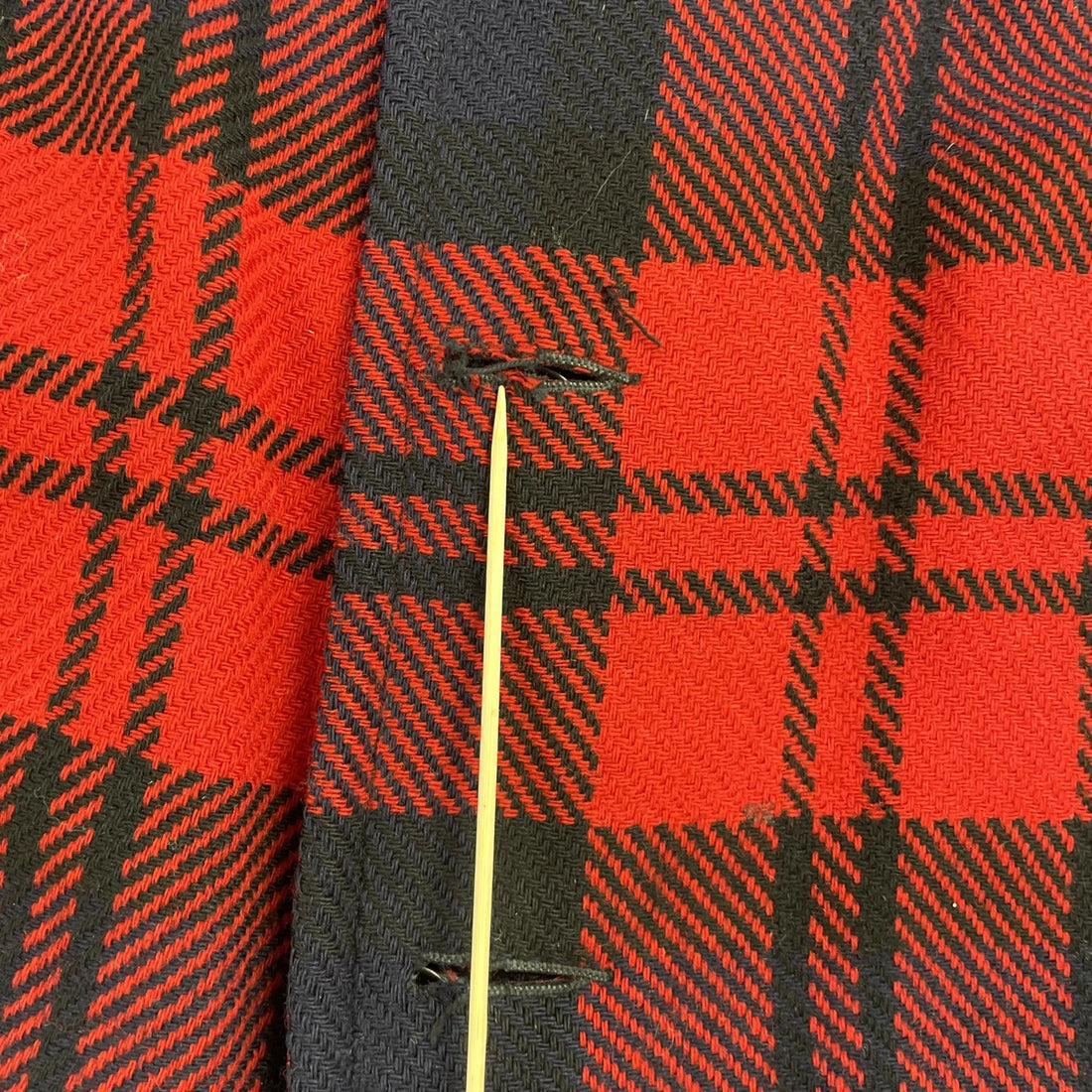 Vintage Pendleton Wool Coat Jacket Size Large Plaid