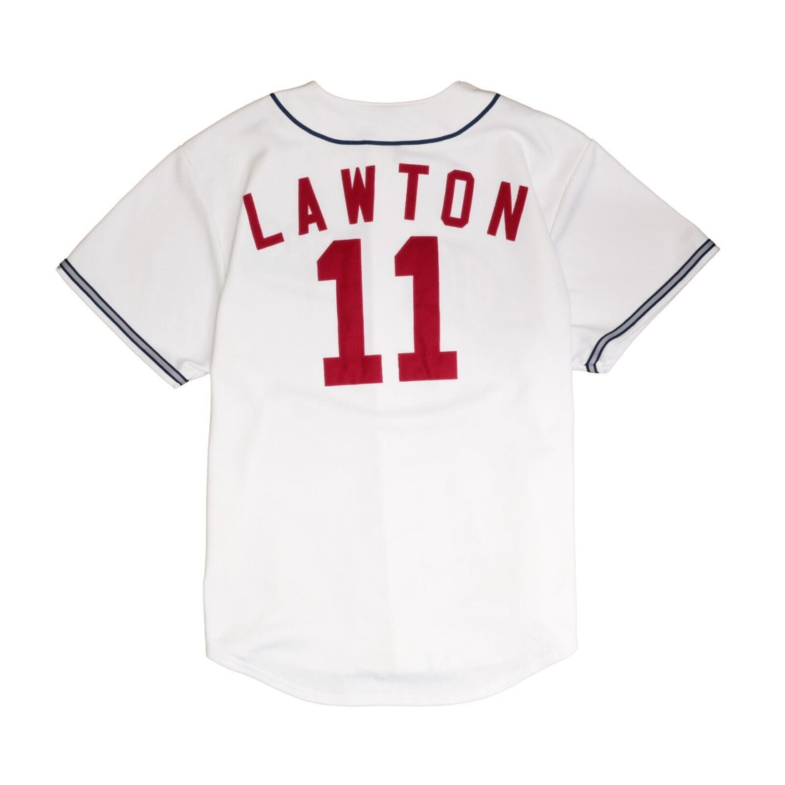 Vintage Cleveland Indians Matt Lawton Majestic Jersey Size 2XL White MLB