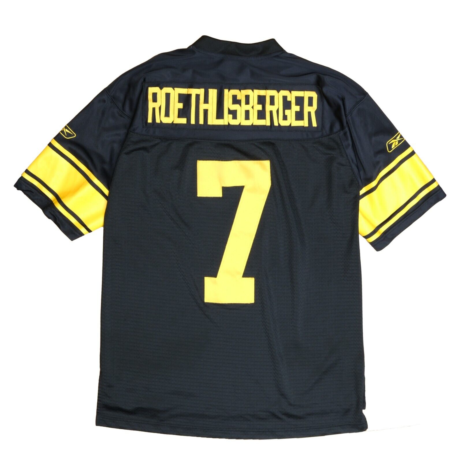 Pittsburgh Steelers Ben Roethlisberger Reebok Jersey Large 75th Season Throwback Vault