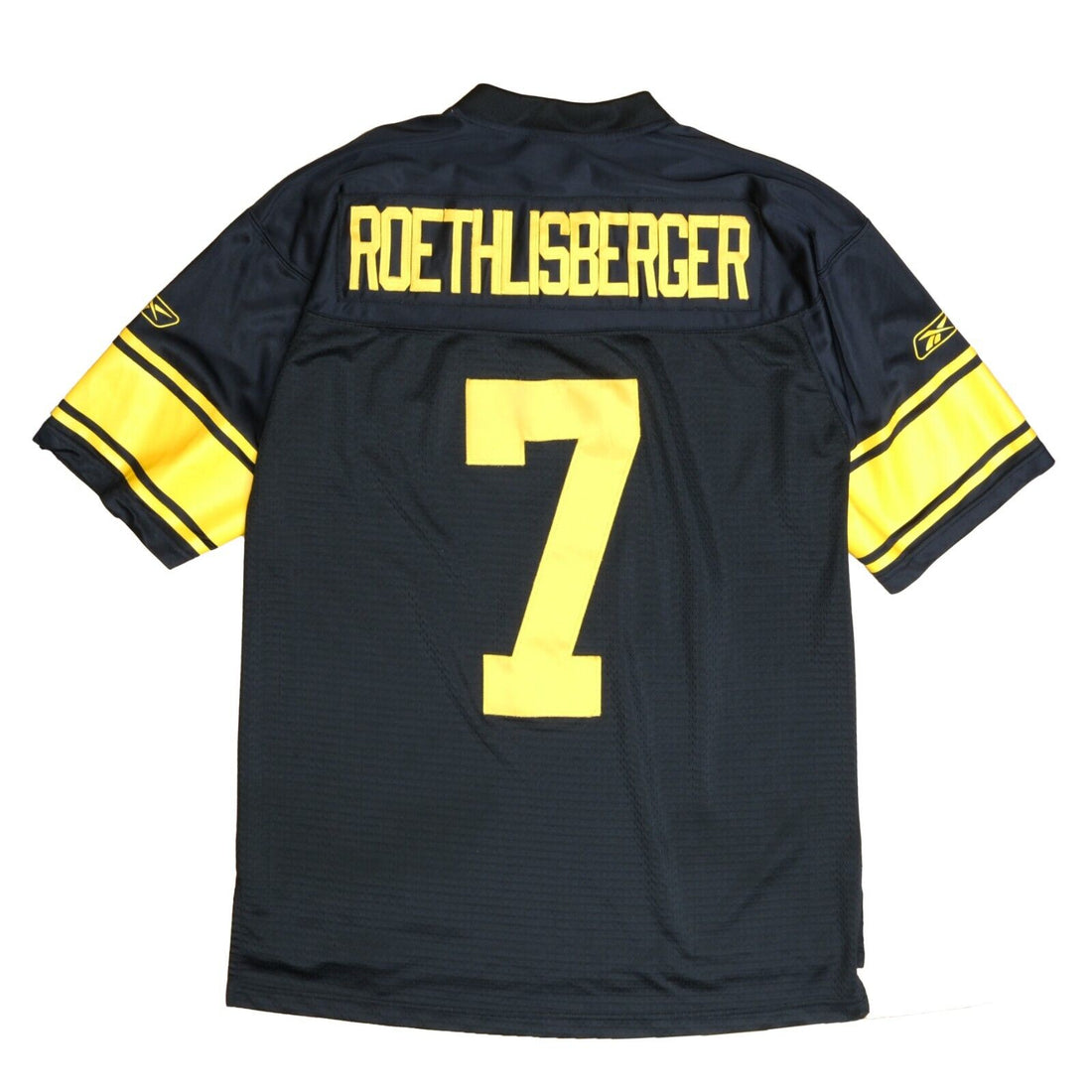 Pittsburgh Steelers Ben Roethlisberger Reebok Jersey Large 75th Season 2007 NFL