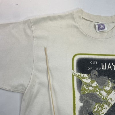 Vintage Snowboarding Out Of My Way T-Shirt Size XL 90s