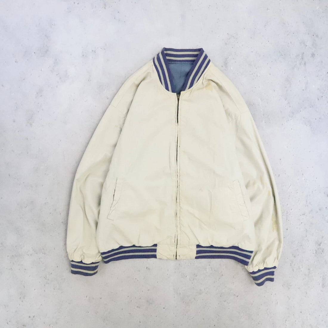 Vintage Brooklyn Dodgers Mirage Reversible Bomber Jacket Size XL MLB