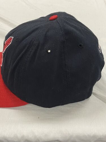 Vintage Cleveland Indians New Era Snapback Hat Cap OSFA 90s MLB