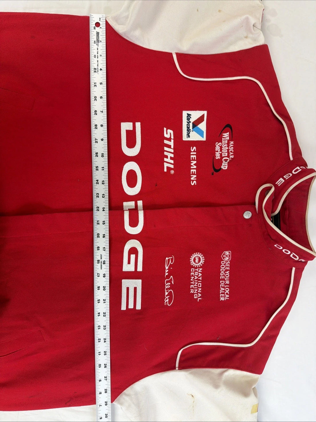 Bill Elliott Dodge Racing Jacket Size 2XL NASCAR