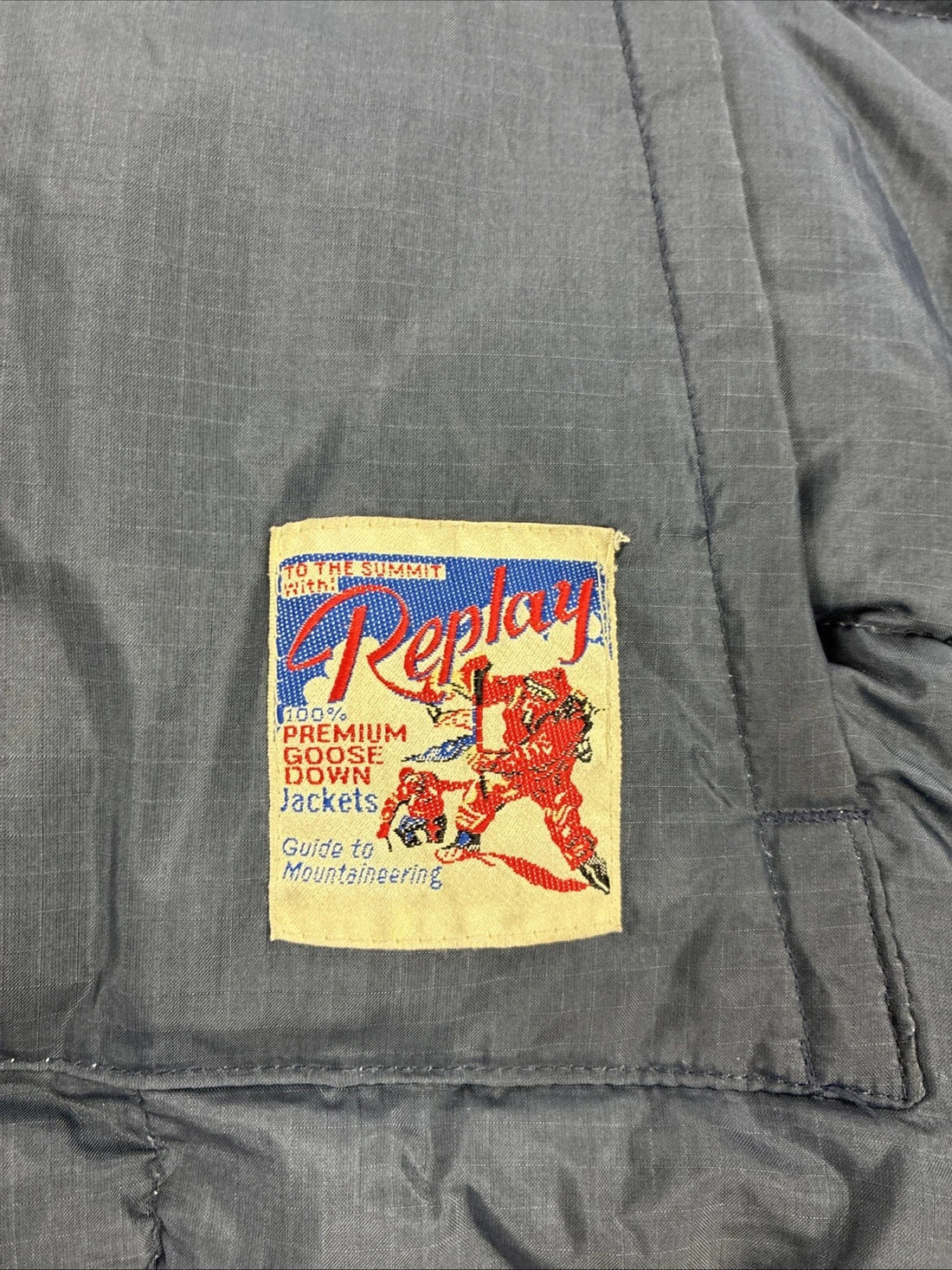 Replay Goose Down Puffer Jacket Size 2XL