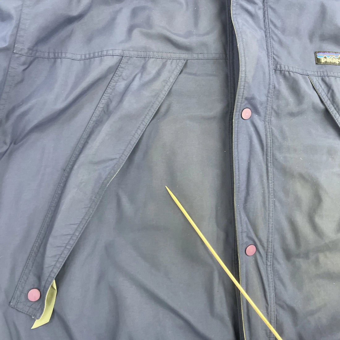 Vintage Patagonia Parka Coat Jacket Size Large Blue Insulated