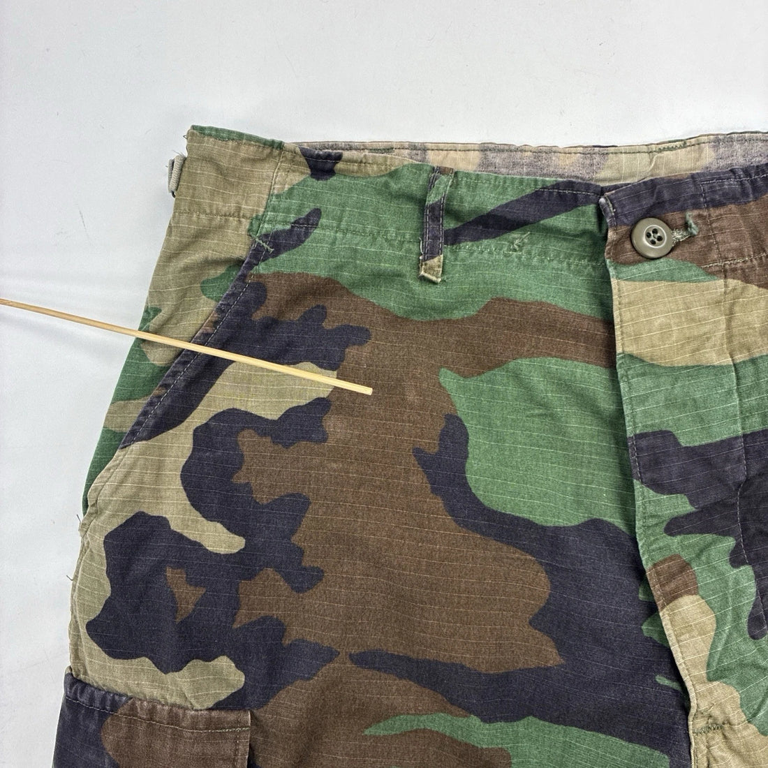 Hot Weather Combat Woodland Camo Cargo Utility Trousers Pants Size Medium