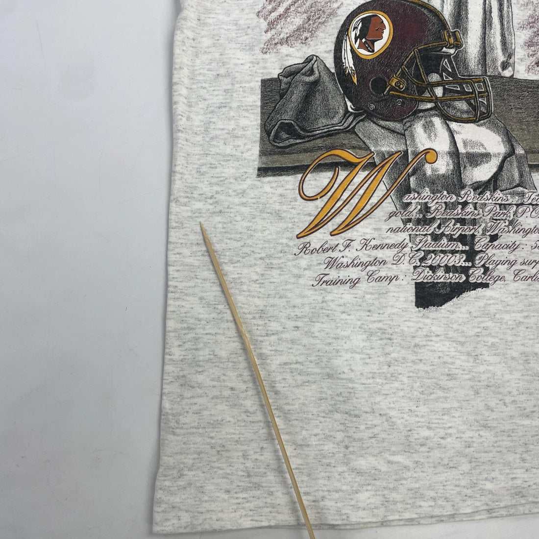 Vintage Washington Redskins T-Shirt Size Large 90s NFL