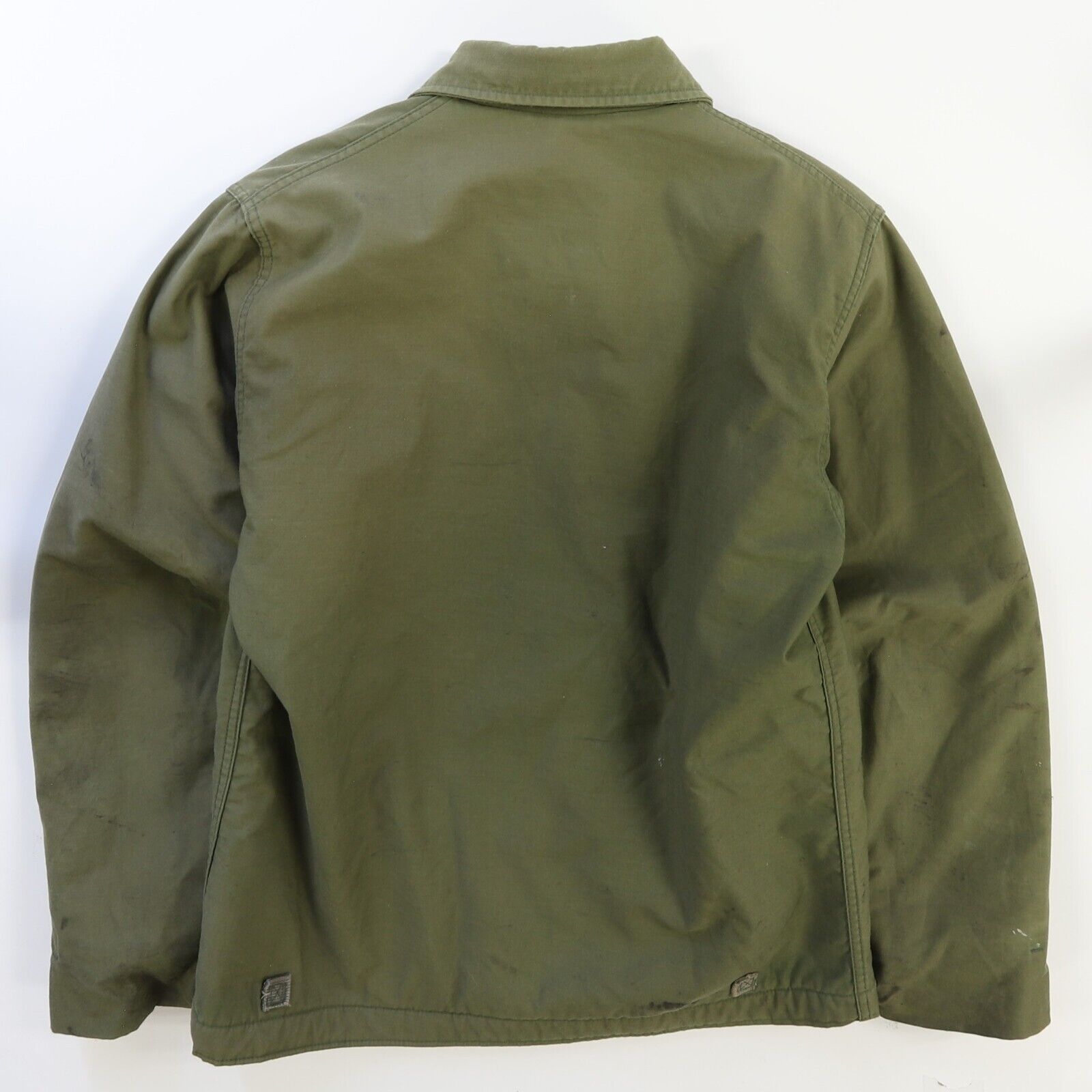 Vintage Military Cold Weather Field Jacket Size Medium Green Throwback Vault