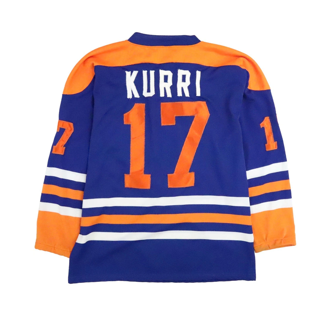 Vintage Edmonton Oilers Jari Kurri Hockey Jersey Size XL 80s NHL