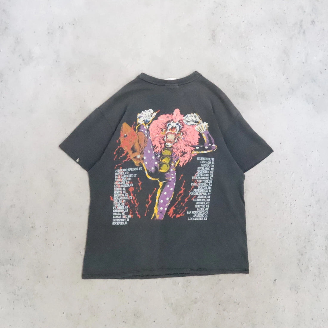 Vintage Dangerous Toys Band T-Shirt Size Large 80s