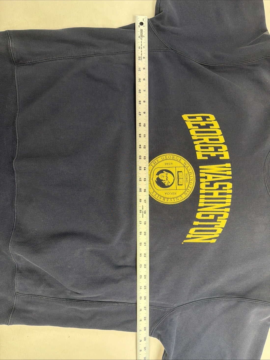 Vintage George Washington Champion Reverse Weave Sweatshirt Size 2XL