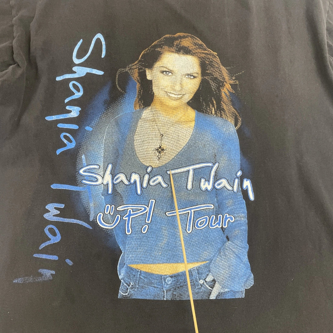 Vintage Shania Twain Up Tour T-Shirt Size Large 2003
