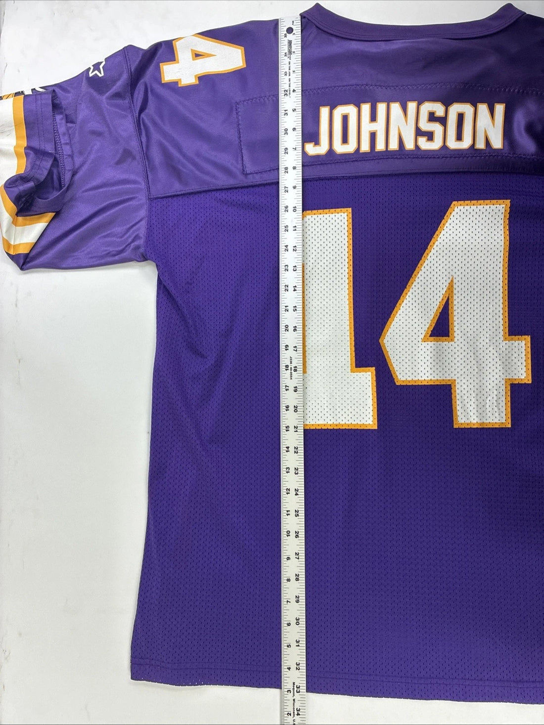 Vintage Minnesota Vikings Brad Johnson Starter Jersey Size XL NFL