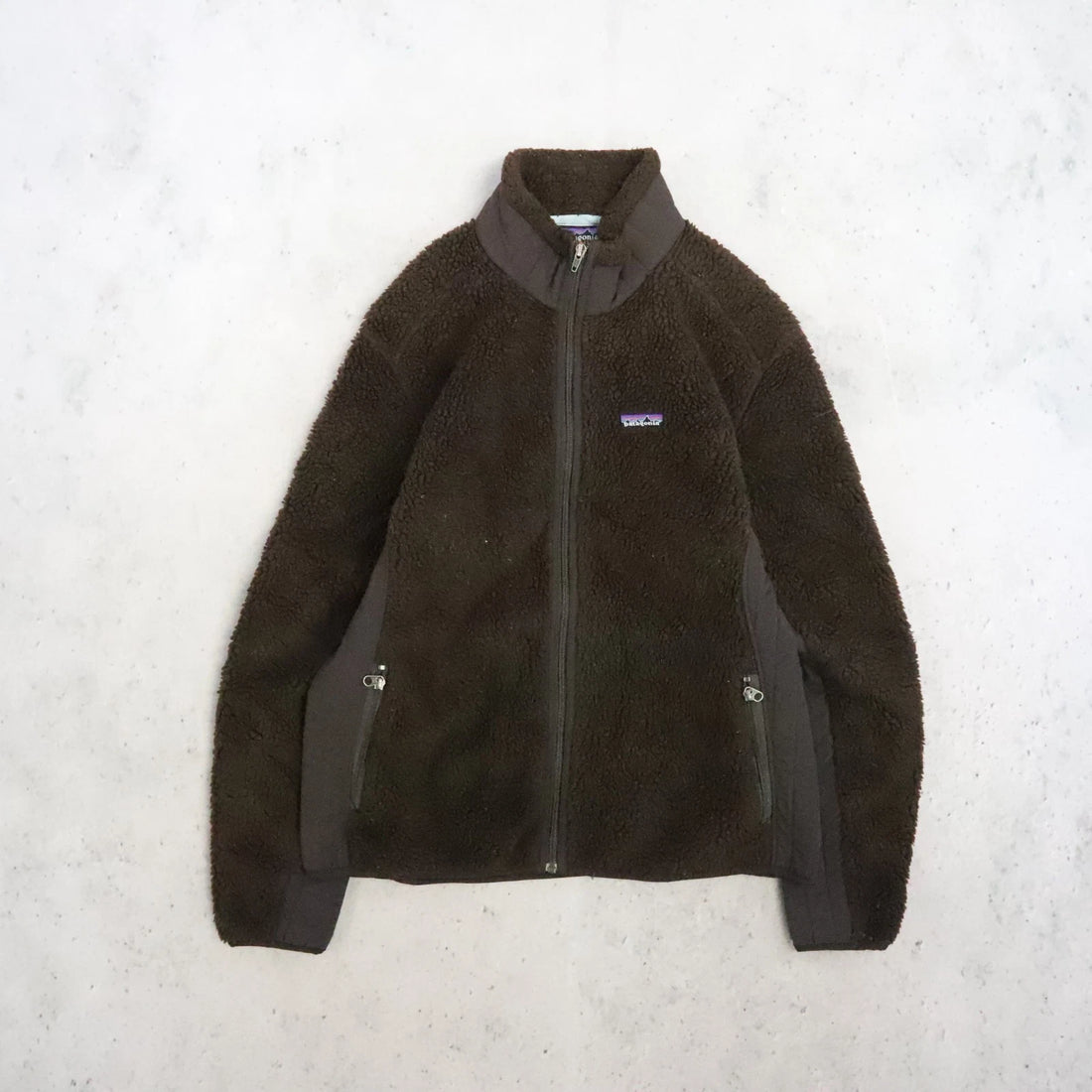 Vintage Patagonia Deep Pile Fleece Jacket Womens Size Large