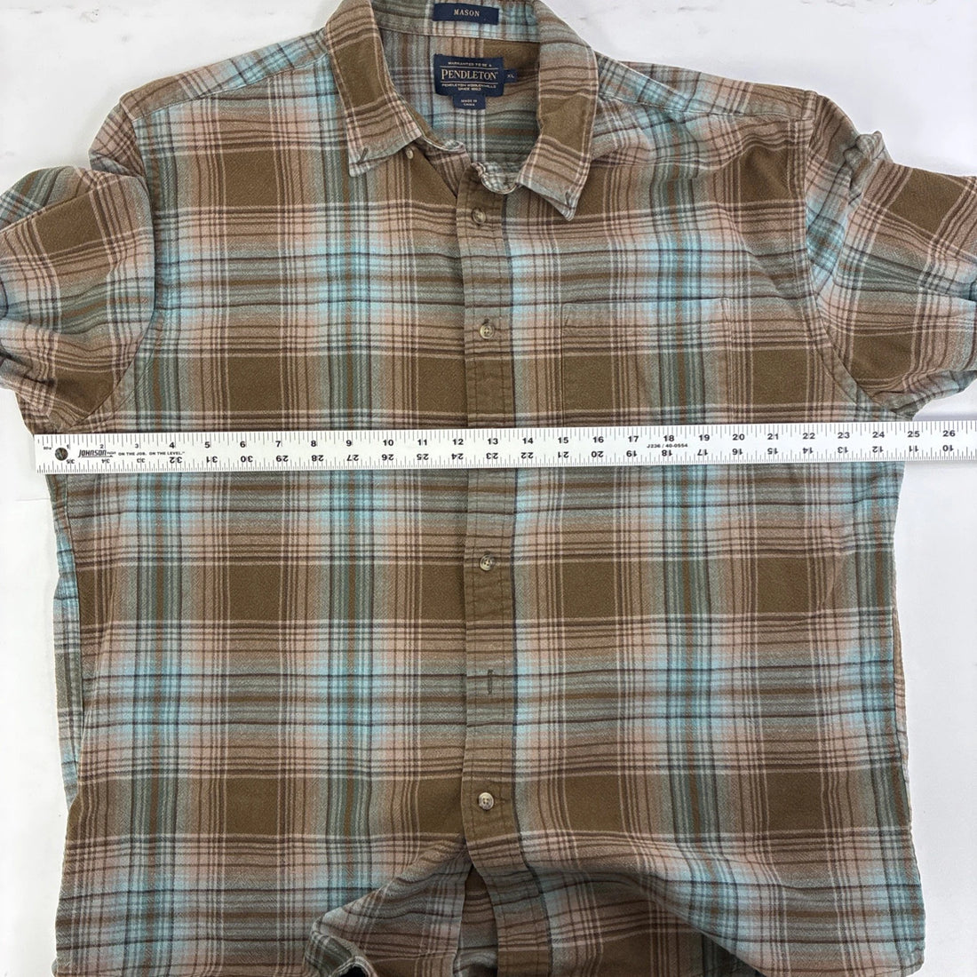 Pendleton Mason Button Up Shirt Size XL