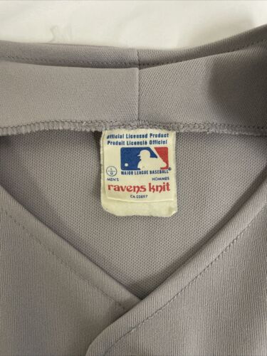 Vintage New York Yankees Jeff Johnson Baseball Jersey Size Large 90s MLB
