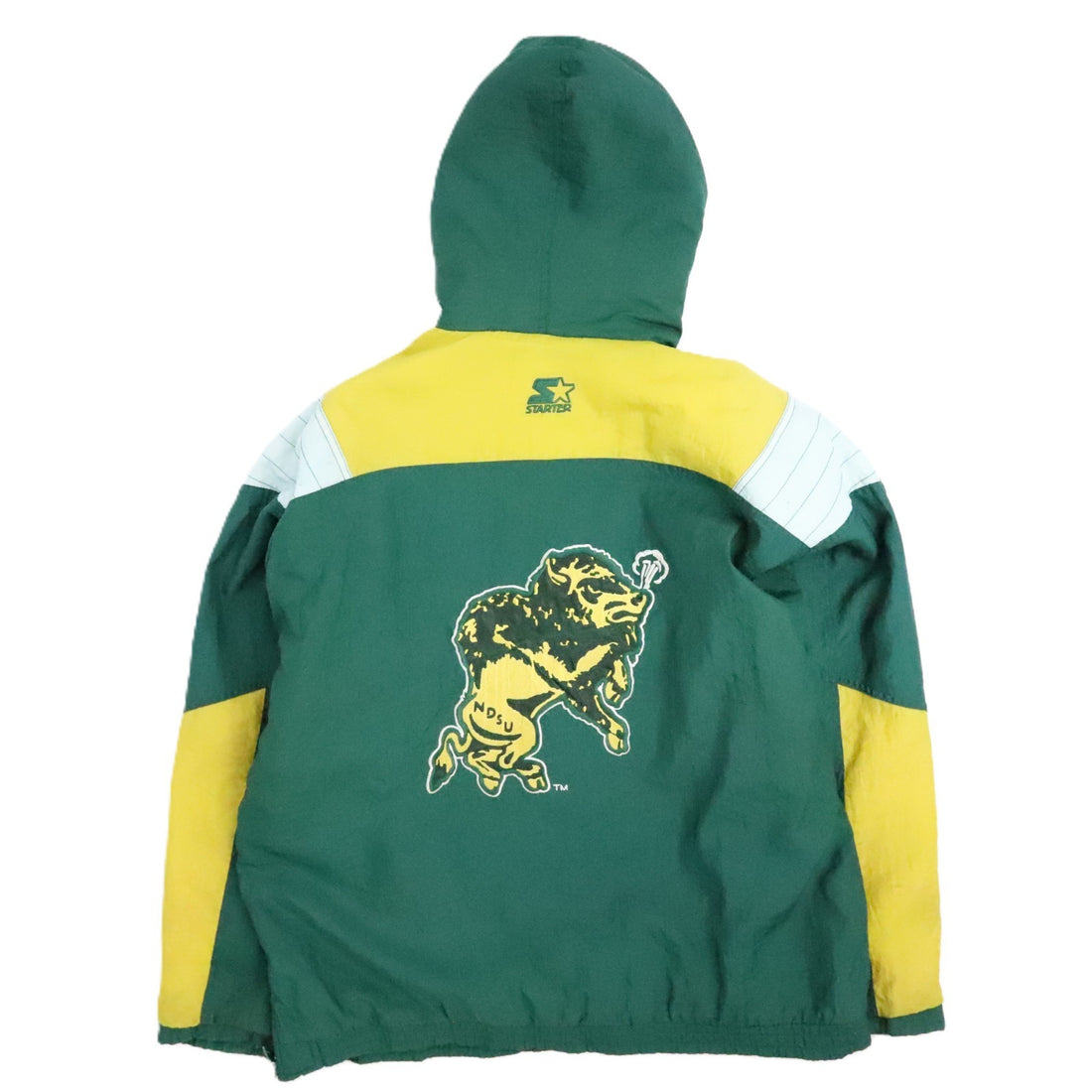 Vintage NDSU Bisons Starter Puffer Jacket Size Large 90s NCAA